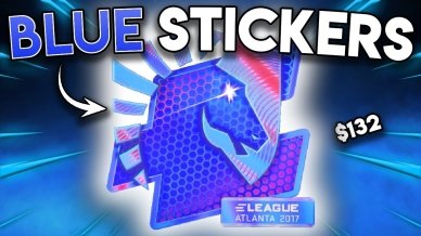 Best Blue Stickers For CS2/CSGO Crafts | 2023