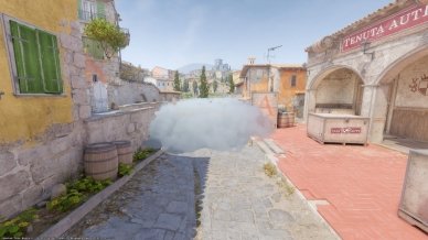 CS2 Inferno Pit Smoke from A Long
