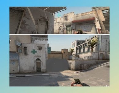 Smoke from Long Corner to Cross → Limit CTs Vision from Short &amp; CT Spawn