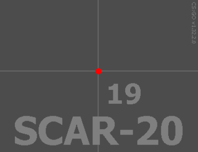 SCAR-20 Spray pattern