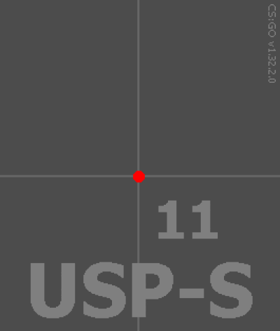 USP-S Spray pattern