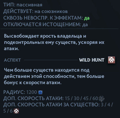 Inner Beast Бистмастер в Дота 2