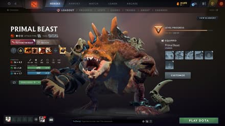 Primal Beast in Dota 2