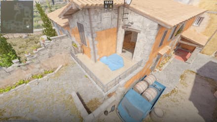 The Balcony at the A Site was slightly expanded, which should help the terrorists after 05.03.2026 Update for CS2