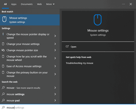 Mouse Settings in Dota 2