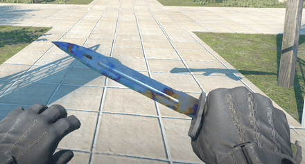 Bayonet Case Hardened Blue Gem Pattern #321 Factory New