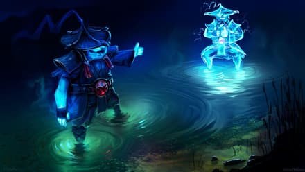 Storm Spirit в игре с Invoker в Дота 2