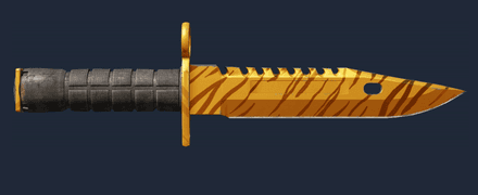 M9 Bayonet Tiger Tooth MW