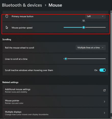 Recommended Mouse Settings for CS2