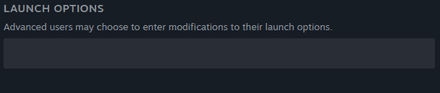 Using Launch Options