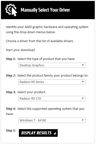 Manually Select Your Drive