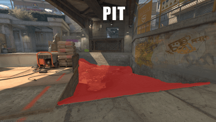 Pit spot on the Overpass