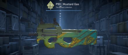 P90 | Mustard Gas из коллекции Boreal