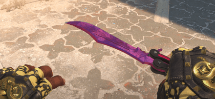 Butterfly Knife | Doppler Phase 2. Factory New. Pattern 5