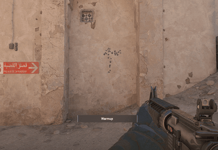 M4A4 spray pattern and recoil compensation