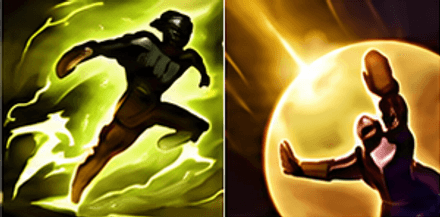 Flash + Barrier Caitlyn в LoL