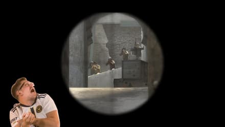 Fnatic 4 AWP peek VS Envyus