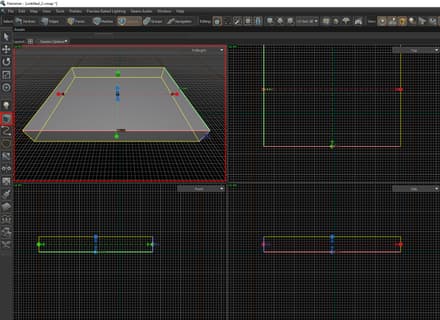Выберите на панели инструментов Block Tool для создания карты в CS2