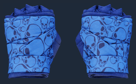 Hand Wraps | Cobalt Skulls FN