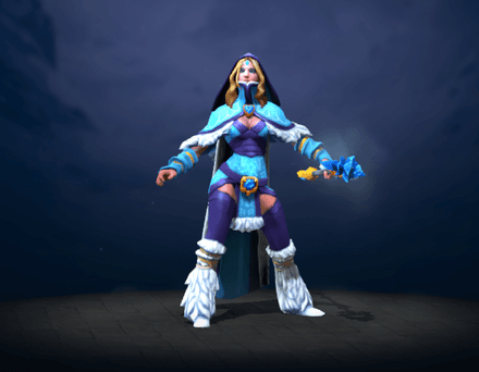 Саппорт в Дота 2 - Crystal Maiden
