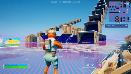 Карты для тренировки строительства Fortnite