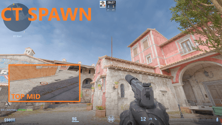 CT Spawn to Top Mid