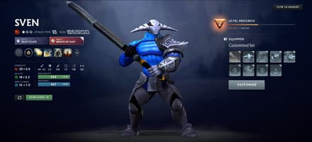 Sven carry in Dota 2