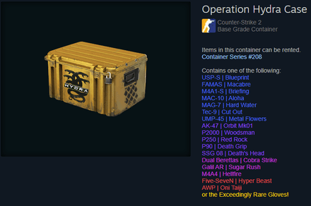 Operation Hydra Case