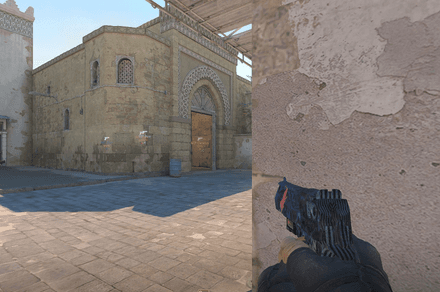 Crosshair Positioning Desert Eagle in CS2