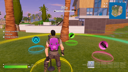 Use the Emote Wheel with Jam Tracks in both Fortnite Festival and traditional Battle Royale modes