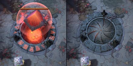 Tormentor spot on Dire's side