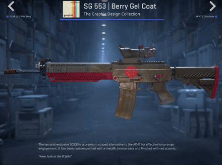 SG 553 | Berry Gel Coat