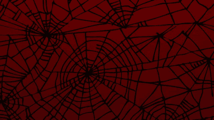 Crimson Web Pattern