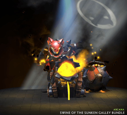 Аркана Swine of the Sunken Galley – Techies Dota 2