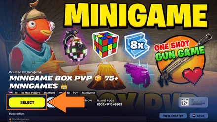 Press the “Select” button