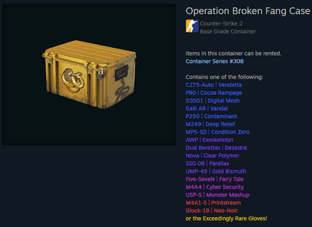 Operation Broken Fang Case