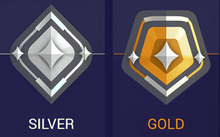 Ранг Valorant Silver/Gold