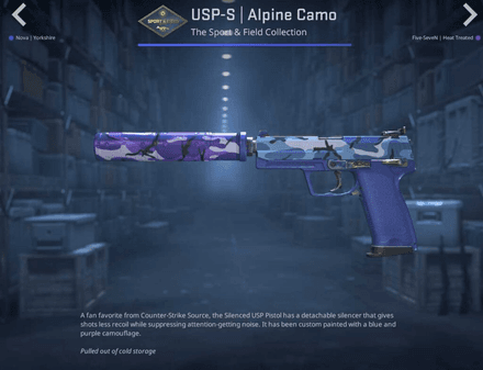 USP-S | Alpine Camo