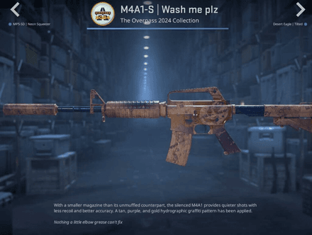 M4A1-S | Wash me plz