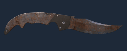 Falchion knife Rust Coat FN