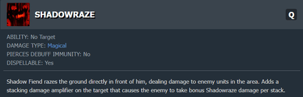 Shadowraze Shadow Fiend в Dота 2