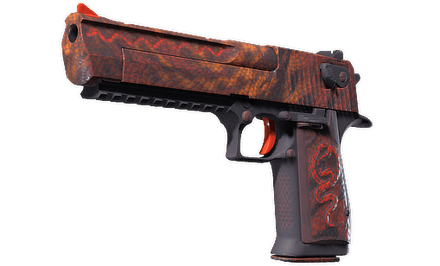 Красный скин CS2 Desert Eagle | Буря на закате 弐 / Sunset storm 弐