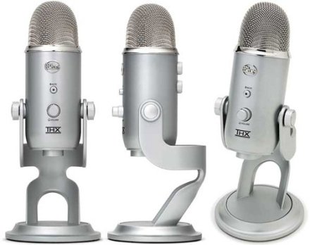 Blue Microphones Yeti USB – Silver Edition