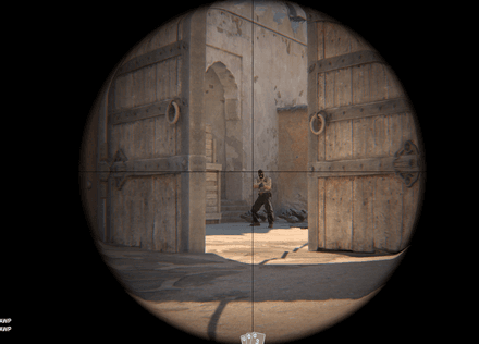 CS2 sniper view