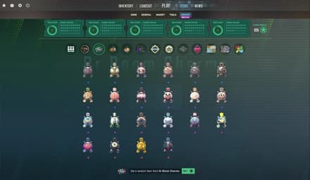 22 Dr. Boom charms from Community Maps, Charms, and More Update CS2