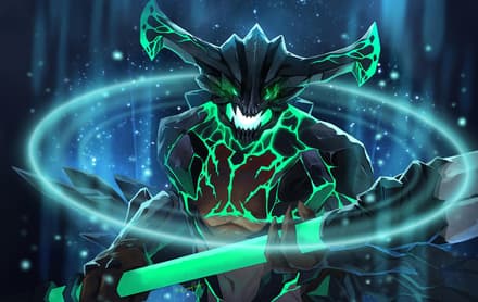 Outworld Destroyer в игре с Faceless Void в Дота 2