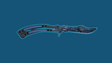 Butterfly Knife Bright Wate