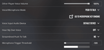 In-Game Sound Settings - Game Volume vs. Voice Communication