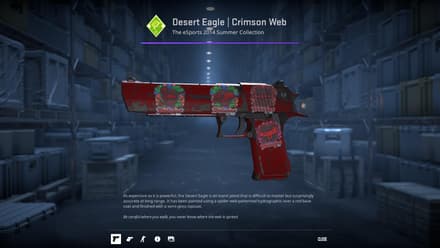 In CS2 preview mode, you can rotate the weapon, zoom in to inspect details, check the wear pattern, and examine the stickers placement
