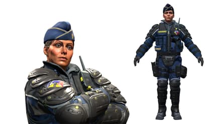 Агент CS2 Chef d'Escadron Rouchard | Gendarmerie Nationale